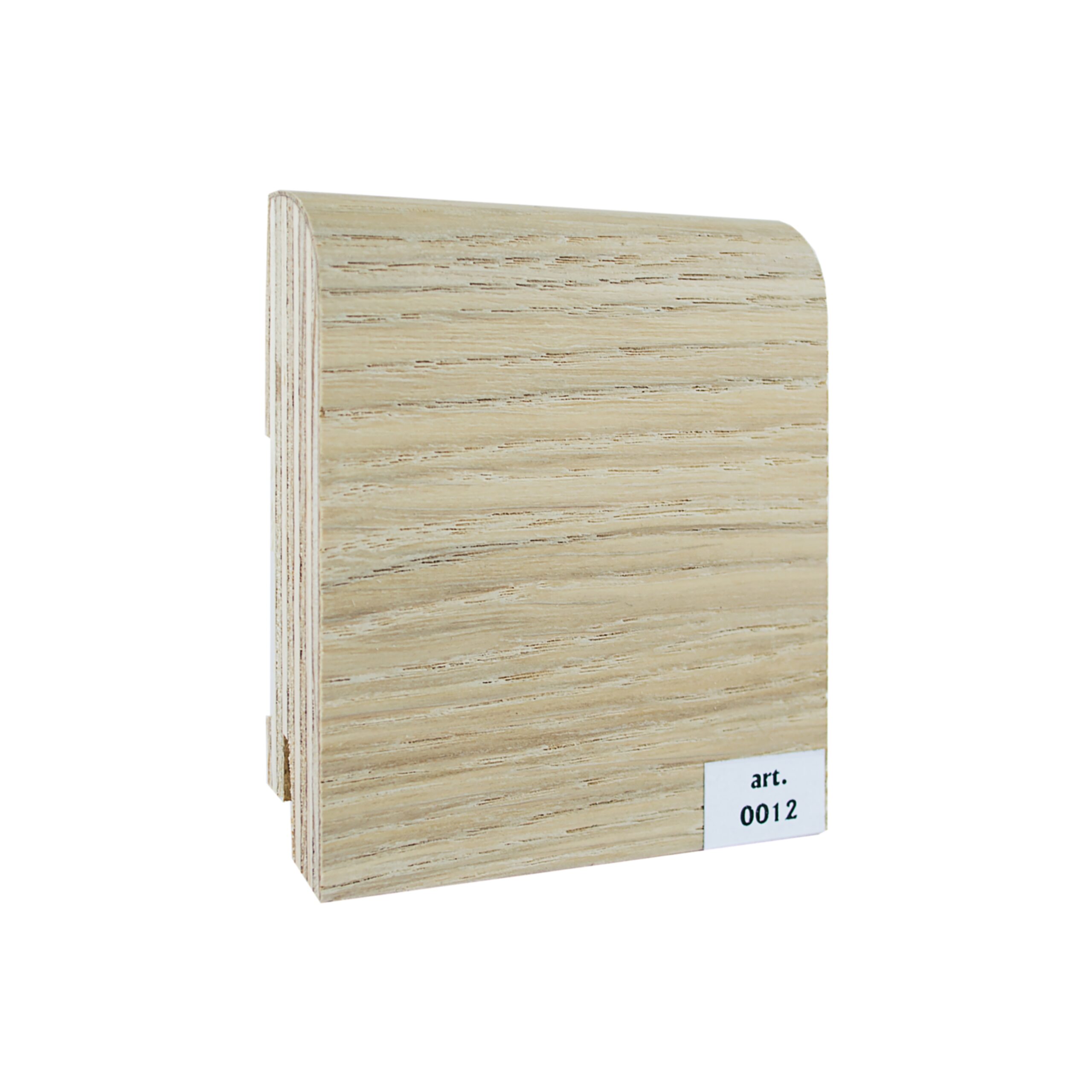 Плинтус 100*19*2400 RR Фигурный шпон арт.№012