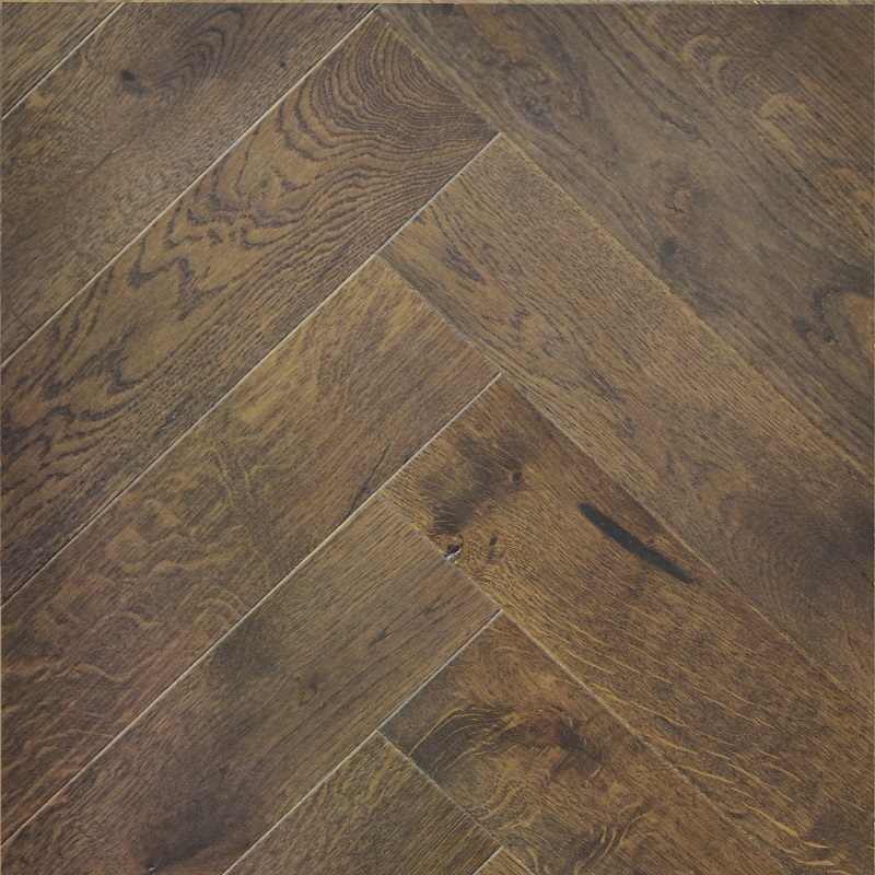 Ёлка Английская Golden Wood Дуб Коньяк (Рустик 12,2х110х600)